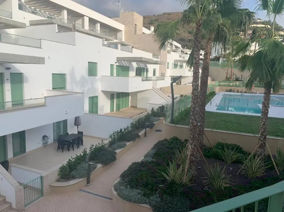 Apartment El Cantal. Maravilloso Apartamento En Primera Linea De Playa Con Piscina. Mojacar