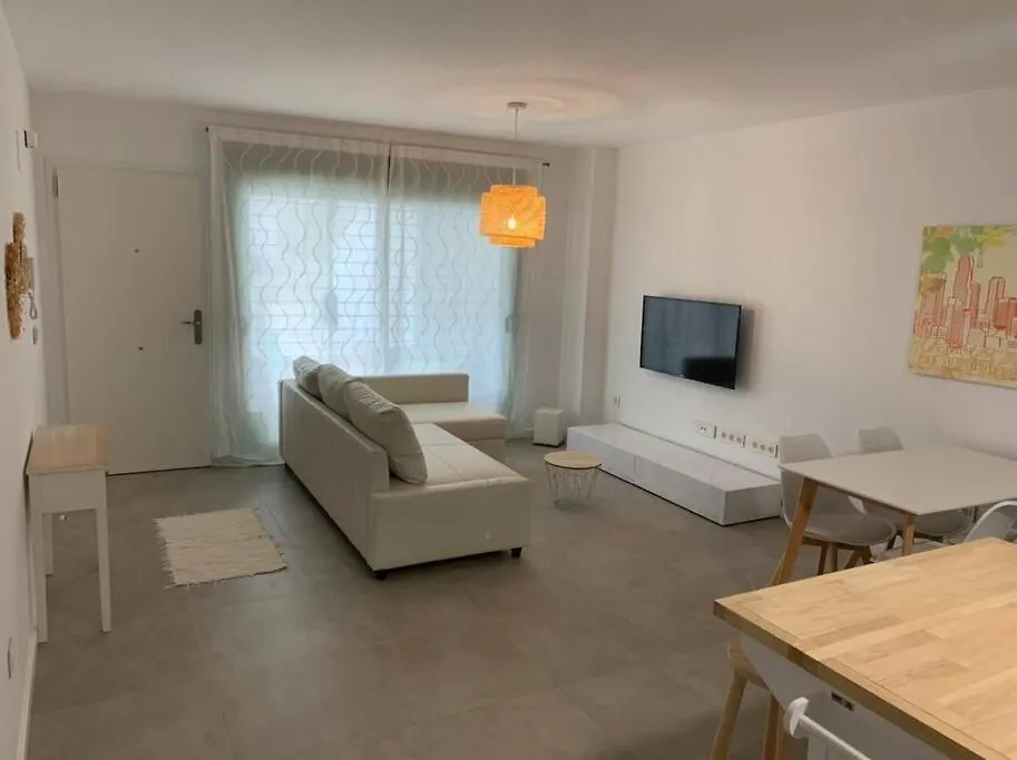 El Cantal. Maravilloso Apartamento En Primera Linea De Playa Con Piscina. Mojacar Spain