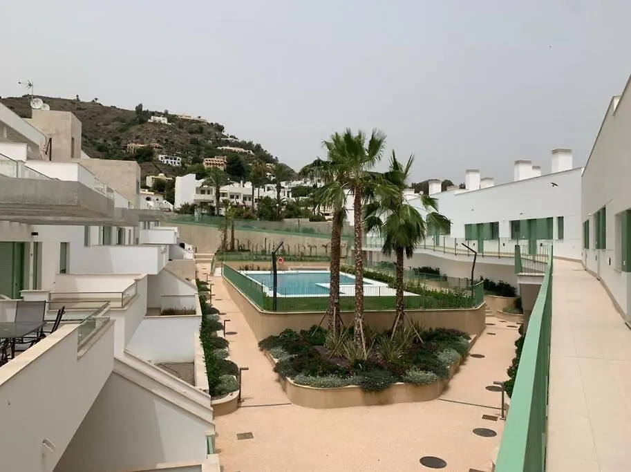 Apartment El Cantal. Maravilloso Apartamento En Primera Linea De Playa Con Piscina. Mojacar Spain